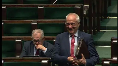 Debata sejmowa czasem bywa wesoła