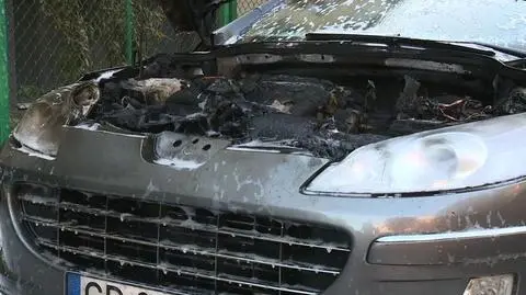 W Gdańsku płonęły samochody 