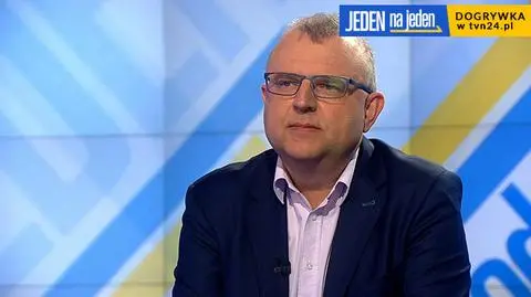 Michał Kazimierz Ujazdowski był gościem internetowej części programu "Jeden na jeden"