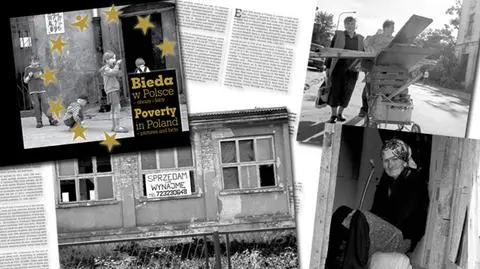 Na wystawę składa się kilkanaście zdjęć ukazujących "biedę w Polsce"