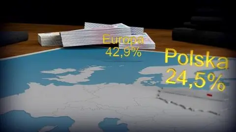 Frekwencja z ostatnich eurowyborów w Polsce wyniosła niespełna 24,5 proc.