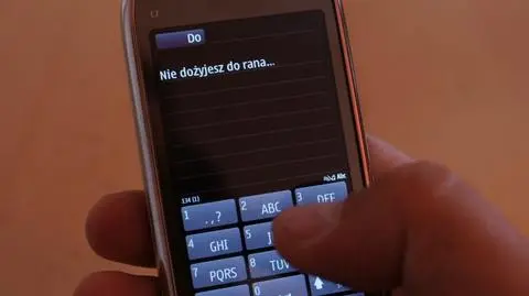 Groził w SMS-ach byłej dziewczynie. "Jesteś trupem"
