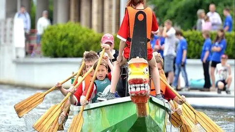 Kibice wsiądą 
w smocze łodzie