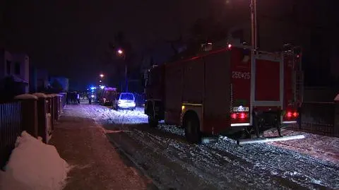 Pożar domu w Poznaniu. Jedna osoba nie żyje