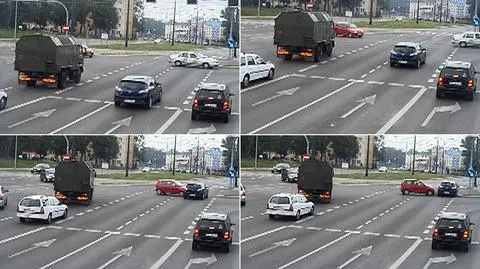 Elbląg: chciała zdążyć na samolot, przejechała na czerwonym