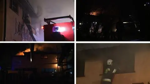 Pożar w stolarni na Śląsku. Trudna akcja straży