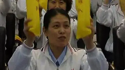 Chińczycy trenują klaskanie