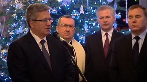 Prezydent Bronisław Komorowski w Wiśle