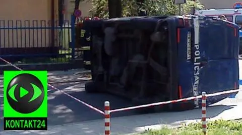 Radiowóz wymusił pierwszeństwo. Są ranni