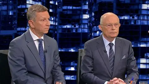 Andrzej Halicki i Marek Borowski byli gośćmi "Kropki nad i"