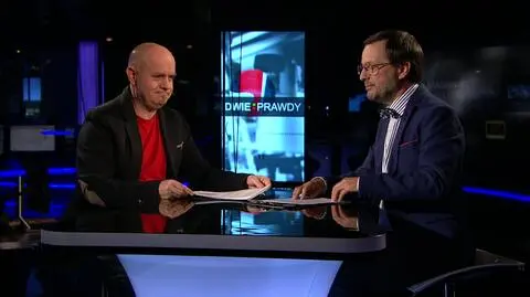Roman Kurkiewicz i Jan Wróbel dyskutowali w programie "Dwie prawdy"