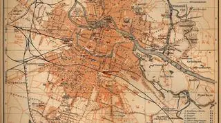Mapa Wrocławia z 1910 roku