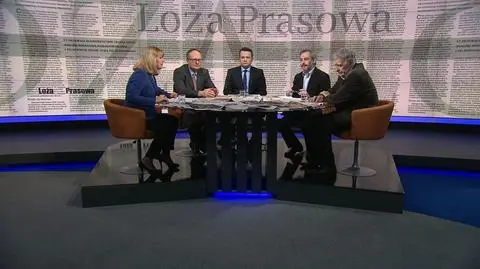 Loża prasowa 23.02.2014
