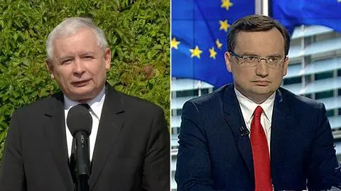 Ziobro i Kaczyński spotkali się poza siedzibą PiS