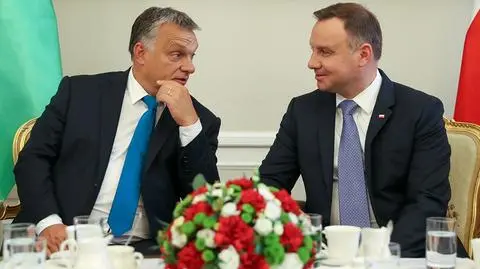 Spotkanie prezydenta Dudy z premierem Orbanem
