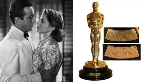 Oscar za "Casablancę" na aukcji. Za 3 mln dol.
