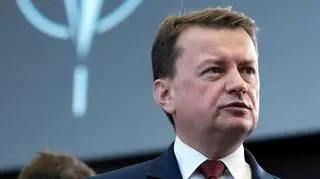 Poland&#039;s Polish Minister of Defence Mariusz Błaszczak in Brussels