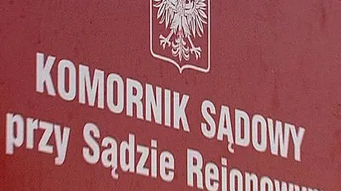 Komornik sądowy z zarzutami: 
"Pobierał pieniądze, ale się nie rozliczał"