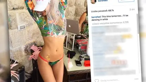 Burza w Izraelu po weselu Bar Rafaeli