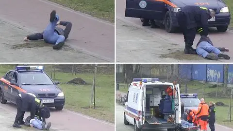 Strażnicy uratowali 35-latka