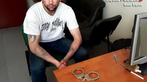 Ruda Śląska. Miał pobić policjanta, wypuścili go