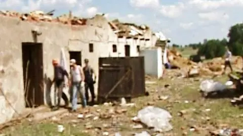 Największe straty ponieśli mieszkańcy Balcarzowic na Opolszczyźnie. Nie mają, gdzie mieszkać