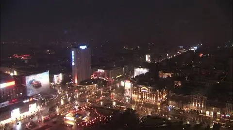Potężnie grzmiało w stolicy