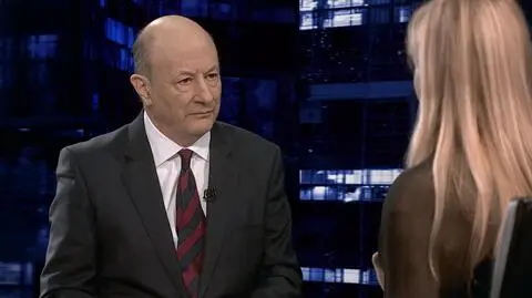 Jacek Rostowski był gościem w "Kropce nad i" TVN24