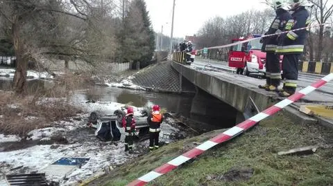 Kierowca jest w szpitalu 