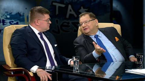 Ryszard Kalisz i Tomasz Rzymkowski  w "Tak Jest"