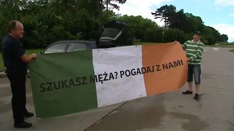 Znaleźli flagę na plaży. Teraz wróci do Irlandii