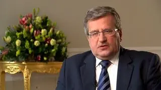 Bronisław Komorowski krytyznie o sprawie Amber Gold