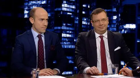 Michał Wójcik i Borys Budka byli gośćmi "Kropki nad i"
