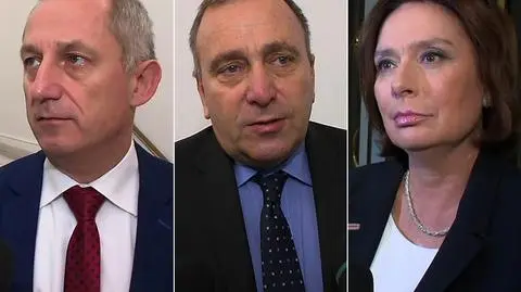 Politycy po wyborze na szefa klubu PO
