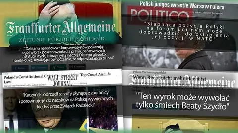 "Fakty z zagranicy": zachodnia prasa o sytuacji wokół TK
