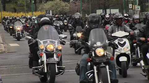 Parada motocykli w Poznaniu