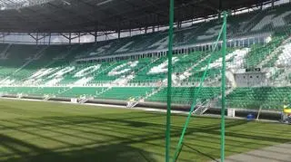 Trybuny stadionu miejskiego we Wrocławiu