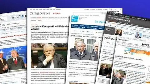 Zagraniczne media o szansach Jarosława Kaczyńskiego