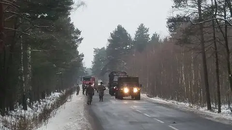 Do wypadku doszło na prostej drodze