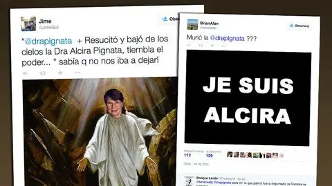 Dra. Alcira Pignata wraca po przerwie. Krytykuje prezydent Argentyny