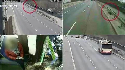 Kierowca zatrzymał autobus i ruszył na pomoc 