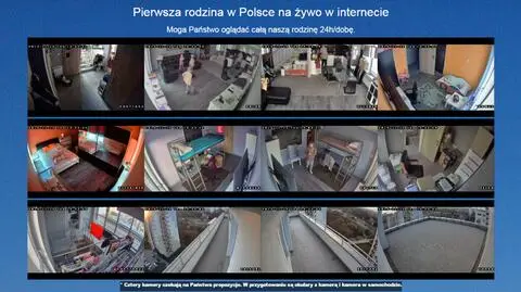 12 kamer rejestruje życie rodziny