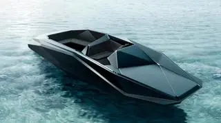 Z Boat została wykonana z włókna szklanego i węglowego