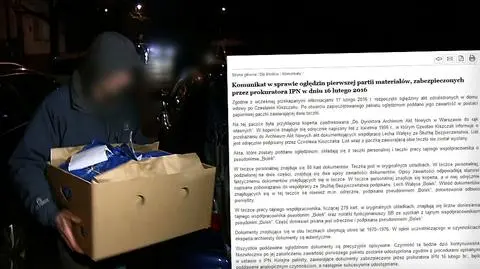 Szef IPN o dokumentach u Kiszczaka