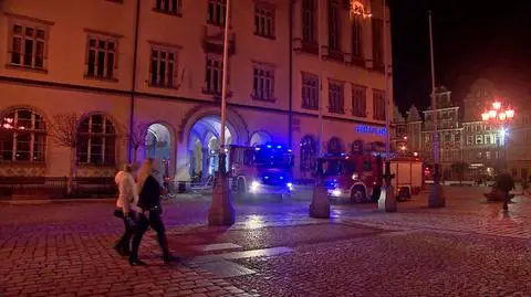 Pożar we wrocławskich Sukiennicach