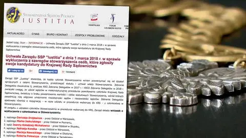 Iustitia chce wykluczyć sędziów za kandydowanie do KRS
