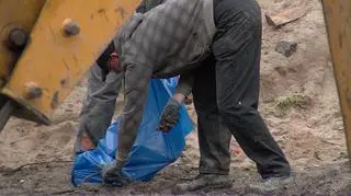 Szkielet znaleziono w czasie prac ziemnych