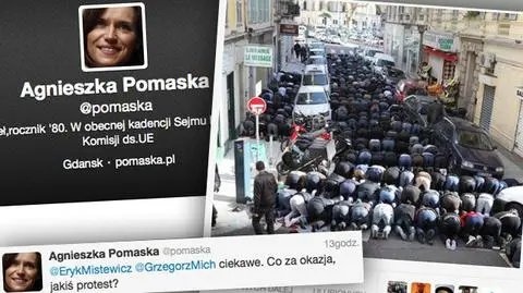 Pomaska o modłach muzułmanów: Co za okazja, jakiś protest?