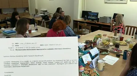 Broniarz o mailu z MEN: dyrektorzy szkół muszą sporządzić listy strajkujących