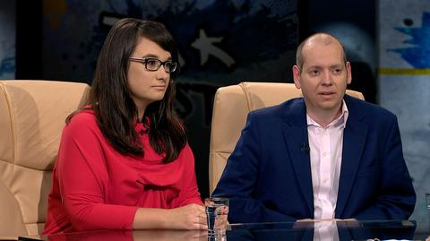 Natalia Mileszyk i Jacek Wojtaś w Tak Jest